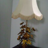 73cm gold metal lampshade with fabrics