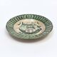 4 Vietri plates decorated by Fabbrica Ceramica Avallone, 1930s