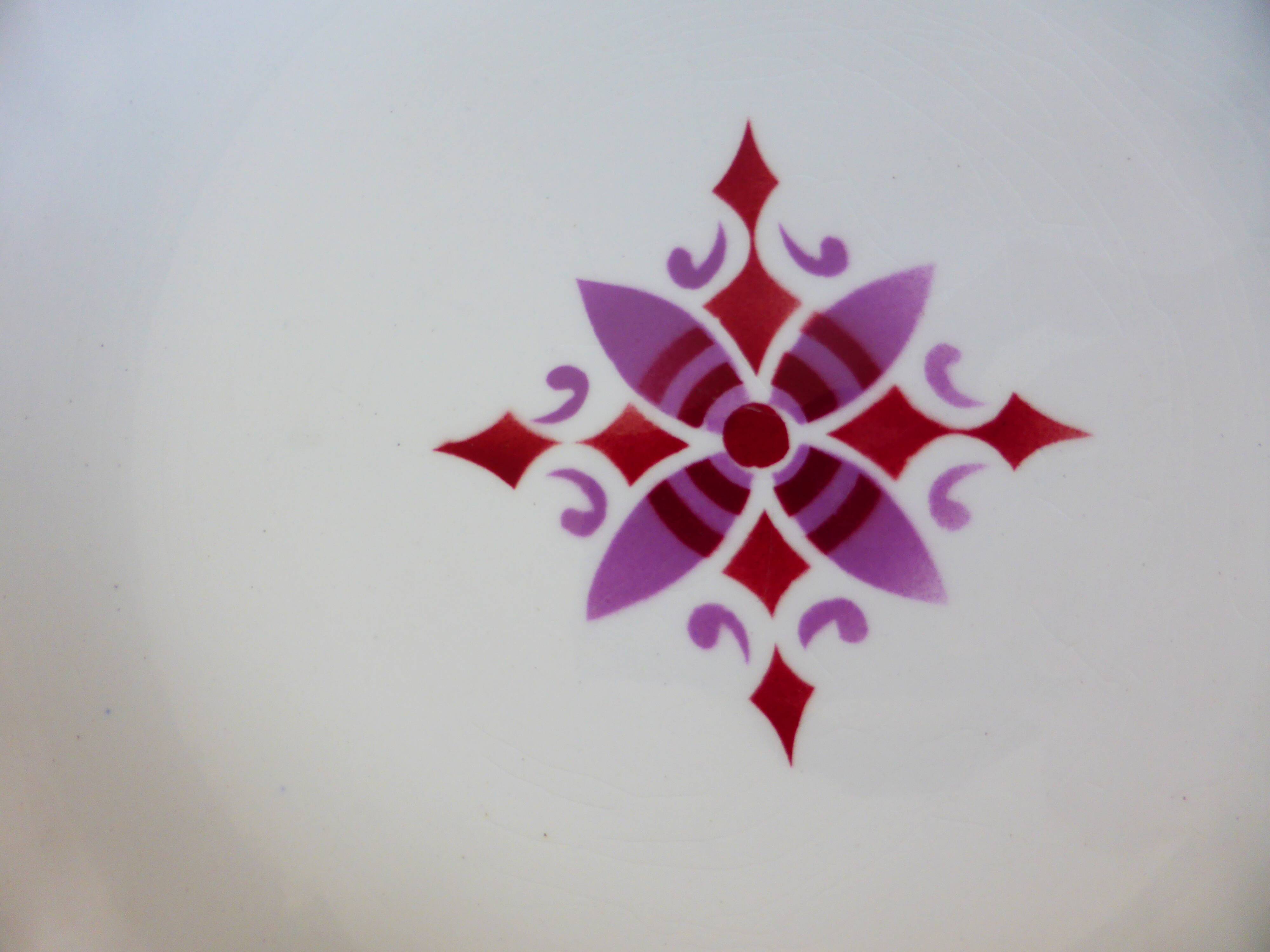 4 soup plates from Moulin des Loups and Hamage, Madeleine model 2106210