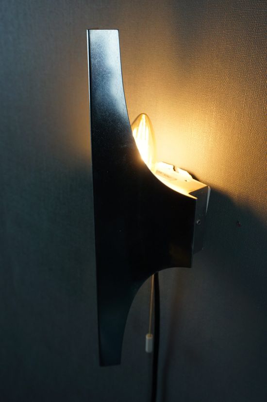 Wall lamp Wilhelm Braun Feldweg for Doria Germany 1960