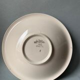 Plat rond creux Sarreguemines Annette