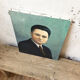 Old oil painting portrait 38 x 46 cm