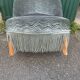 Two crapaud armchairs