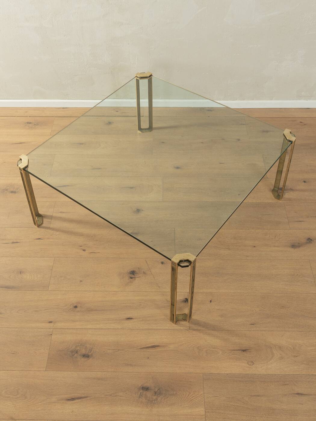 Glass Coffee Table model T24 by Peter Ghyczy, 1970s