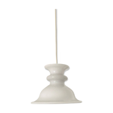 Glass pendant lamp by Sidse Werner, Denmark, 1960s