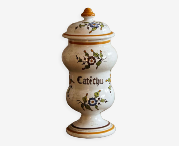 Pot à pharmacie en faience de Moustiers