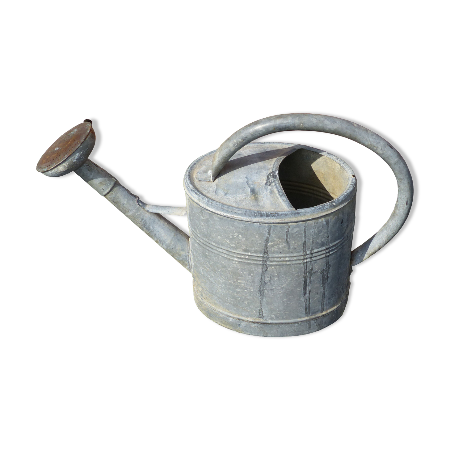 Zinc watering can