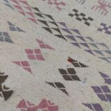 Berber carpet handmade in natural wool