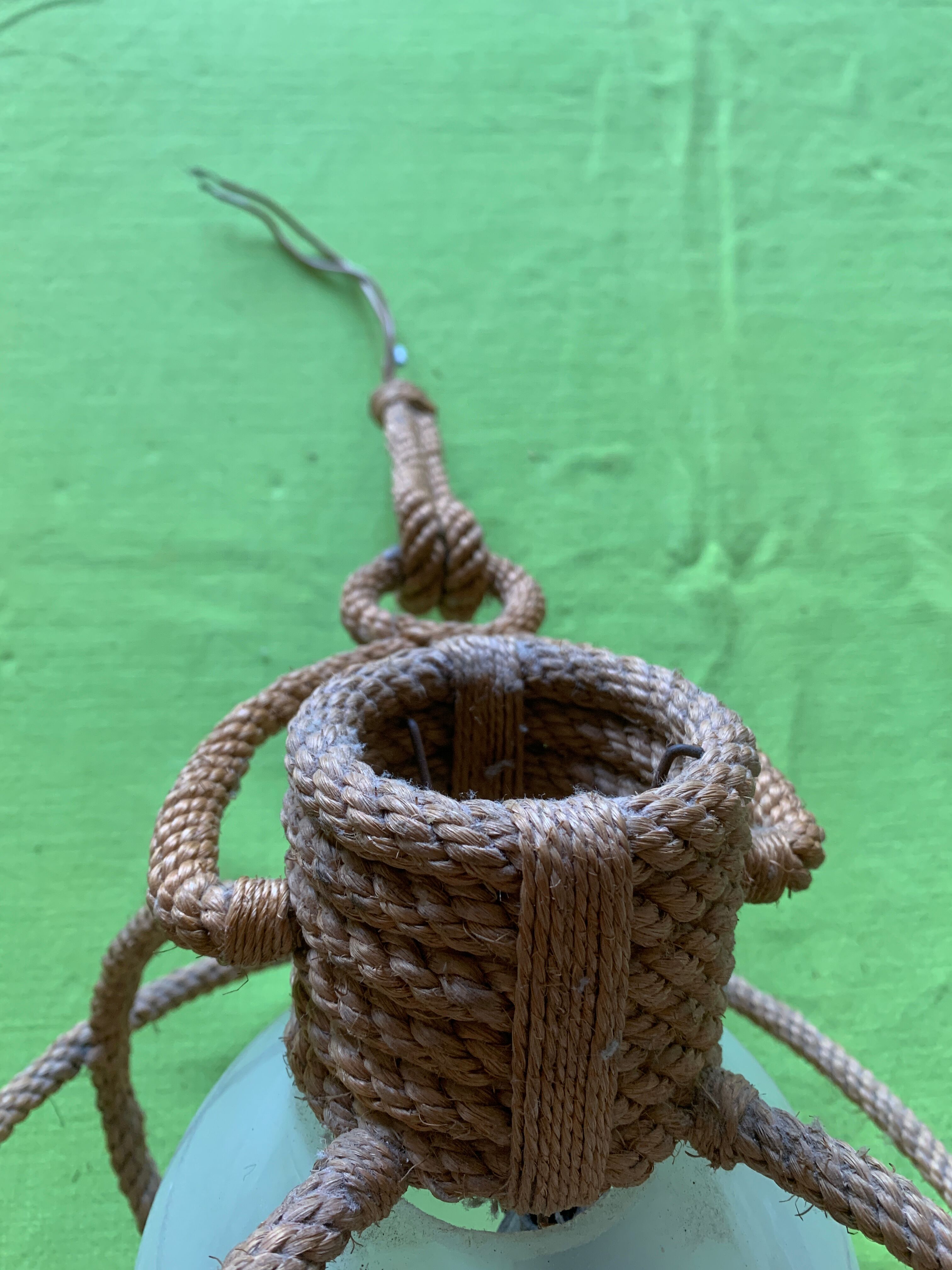 Rope suspension