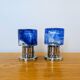 Pair of lamps by Carlo Nason for Mazzega, Murano, Italy, 1970s