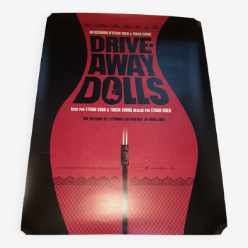 Cinema poster Drive-Away Dolls 40x60 cm