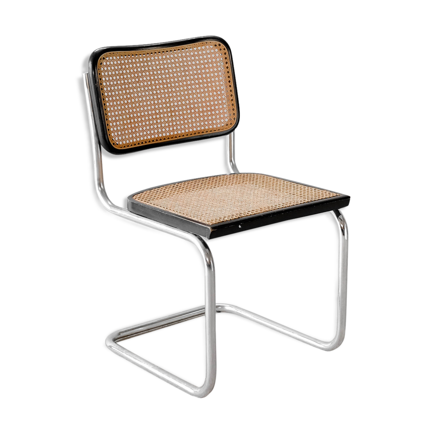 Cesca chair b32 black by Marcel Breuer