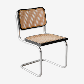 Cesca chair b32 black by Marcel Breuer