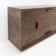 Wenge wood vintage sideboard - modernist style