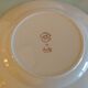 Six flat plates decor Sully by Ceranord/ vintage 50/60s