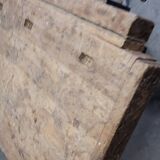 Solid oak carpenter's workbench
