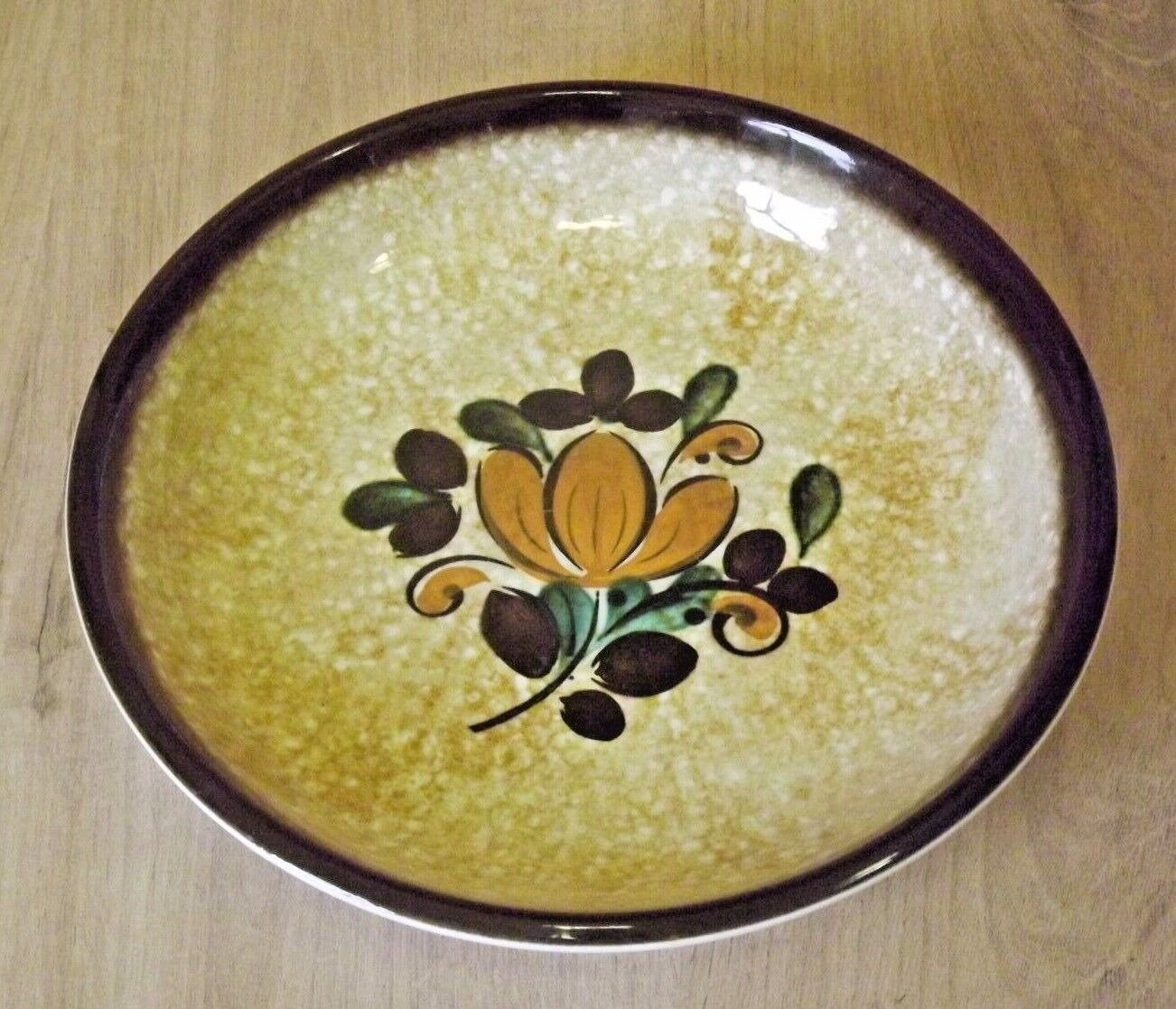 Vintage Boch La Louvière Corfou Collection Large Round Plate