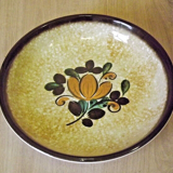 Vintage Boch La Louvière Corfou Collection Large Round Plate