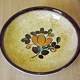 Vintage Boch La Louvière Corfou Collection Grand Plat Rond