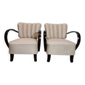 Armchairs by Jindřich Halabala, 1950s, Set of 2