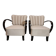 Armchairs by Jindřich Halabala, 1950s, Set of 2