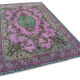 Handmade Vintage Turkish 1980s 175 cm x 278 cm Pink Rug
