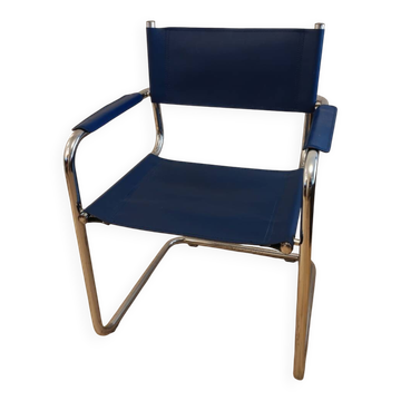 Fauteuil Breuer B34 bleu