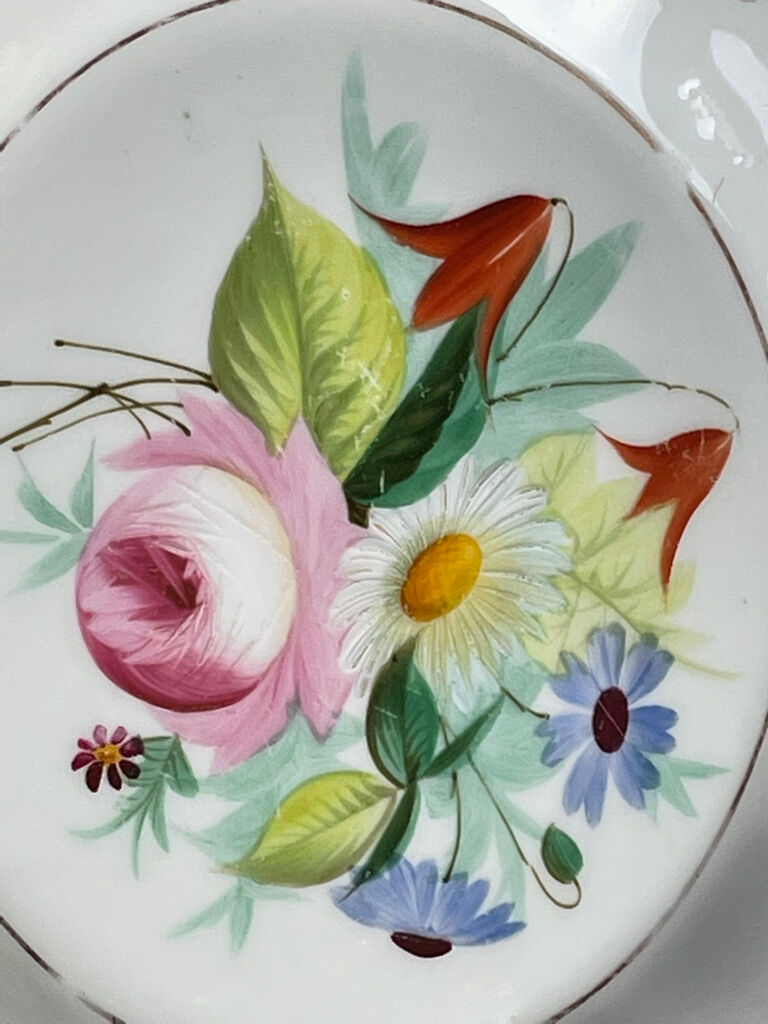 Kpm - serving dish (1) - hand-decorated porcelain