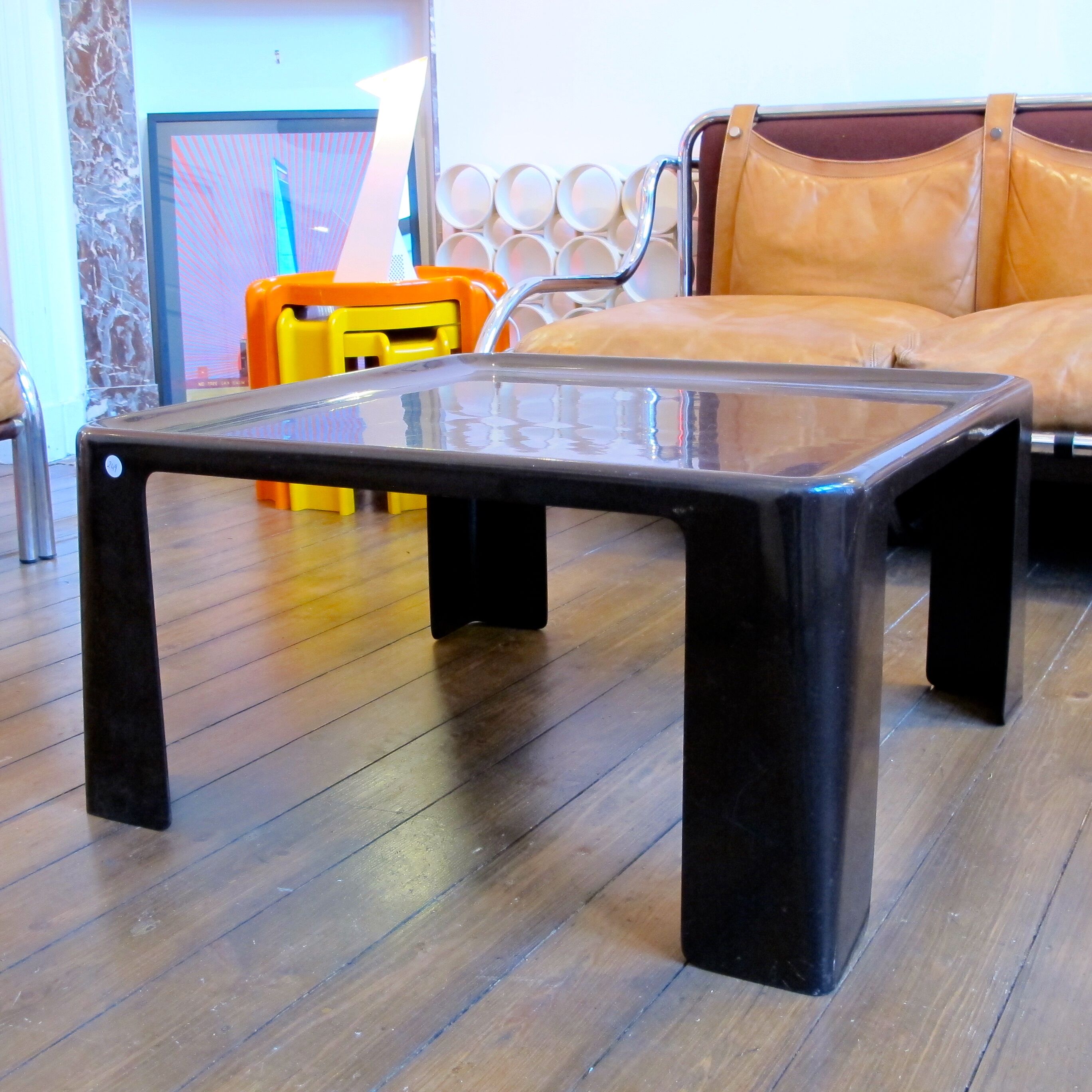 Table basse de Mario Bellini - Modele Amanta edition B&B - 1970