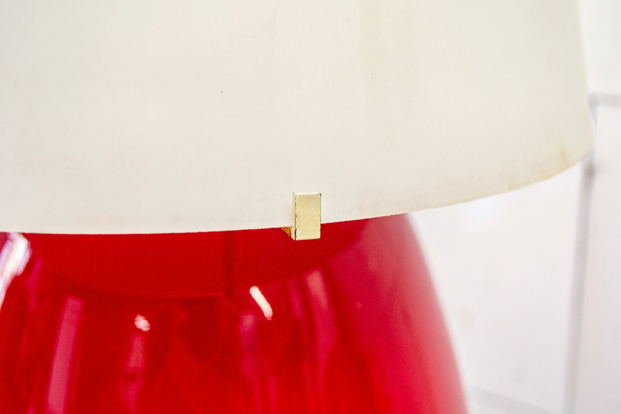 Italian table Lamp double light in Murano Glass from Vistosi, 1960s