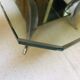 Vintage coffee table "shark fins"