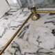 Vintage brass & lucite coffee table — Maison Romeo - Hollywood R