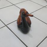 Large brown and black duck