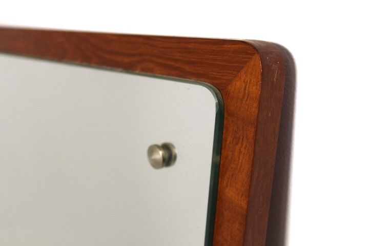 Teak mirror Sweden 1960, 72x38cm