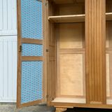 Parisian wardrobe art deco 1930 removable wardrobe beech solid