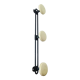 Iron wall coat rack
