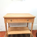 Solid wood console