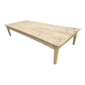 Grande table basse d'atelier