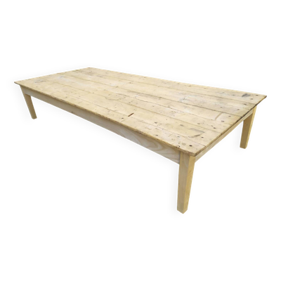 Grande table basse d'atelier