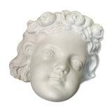 Child's head in biscuit