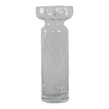 Glass vase, Danish design, 1970s, manufacturer: Holmegaard