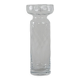 Glass vase, Danish design, 1970s, manufacturer: Holmegaard