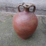 Terracotta oil jar jug