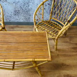 Rattan lounge
