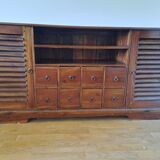 Exotic wood sideboard