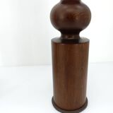 Pair of Scandinavian pine table lamps by Uno Kristiansson for Luxus