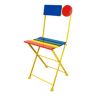 Fermob postmodern folding chair by Denis Balland