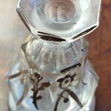 Carafon and small crystal glass from Baccarat/19th century