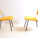 Pair of chairs Sunday C. Sclafert 1950's