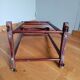 Double-wearing wooden valet for clothing